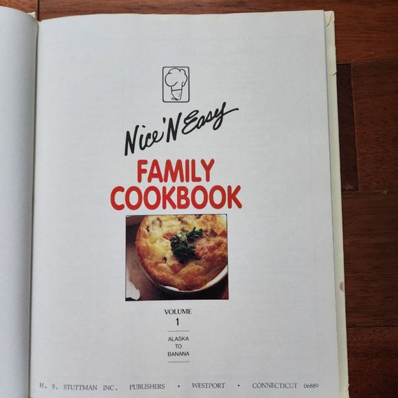 Nice 'n' Easy Family Cookbook, Vol. 1: Alaska to Banana Hardcover - Picture 4 of 12